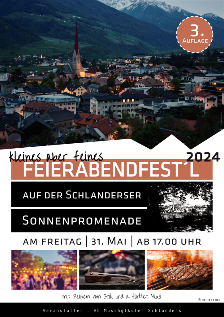 Flyer "Feierabendfest'l"