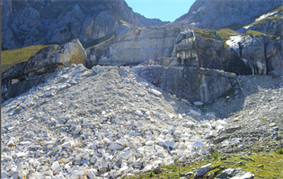 marmo della Val Venosta – prima escursione d’avventura-marmo